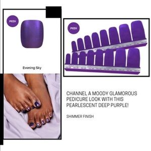 Color Street Real Nail Polish Strips- evening sky